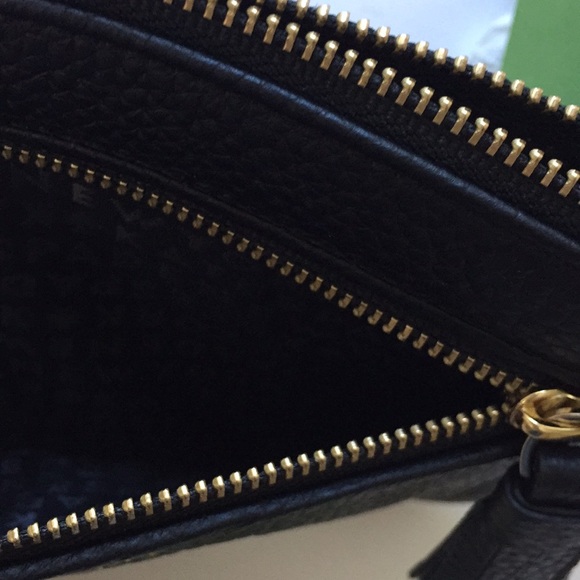 NWT Kate Spade Wristlet Black Leather Wallet - Picture 4 of 6